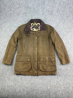 Original Barbour Printed Beadnell Wax Jacket for Women in Classic