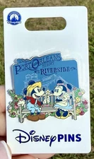 2025 Disney Parks Port Orleans Riverside Mickey & Minnie Mouse OE Pin