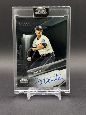 Topps Chrome Black 2026 Jack Leiter Auto!!