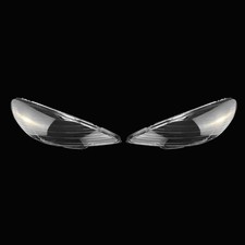 Headlight Lens Headlamp Lampshade Light Housing Fit For Peugeot 206 04-08 1pair