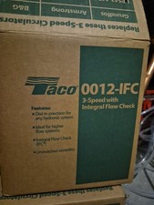 NEW  TACO 0012-MSF1 -IFC 3 Speed Cast Iron Circulator Pump 115V  1-1/2"  S5