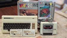 Commodore VIC-20 Made in USA w/ Original Box C2N Cassette Adventure Land  Game