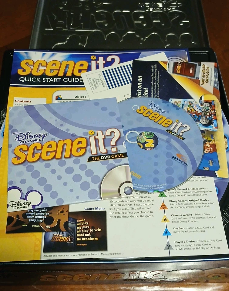 Disney Channel Scene It ? Deluxe 2008 DVD Game Complete - Image 2 of 4