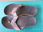 Men's NIKE ACG leather flip flop thong sandals, M 10, EU 44 - (P640) — photo 2