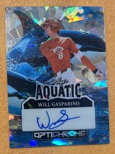 2026 Leaf OptiChrome WILL GASPARINO UCLA Bruins Top Prospect AQUATIC RC AUTO 1/1