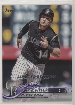 2018 Topps Online Exclusive Limited Edition /1000 Tony Wolters #688 0h1