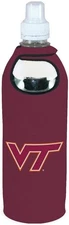 Virginia Tech Hokies VT 1/2 Liter Water Soda Bottle Beverage Insulator Holder...