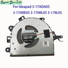 CPU Fan For Lenovo V17-IIL IdeaPad 3-17ADA05 17IIL05 17ARE05 5F10S13908 Cooler