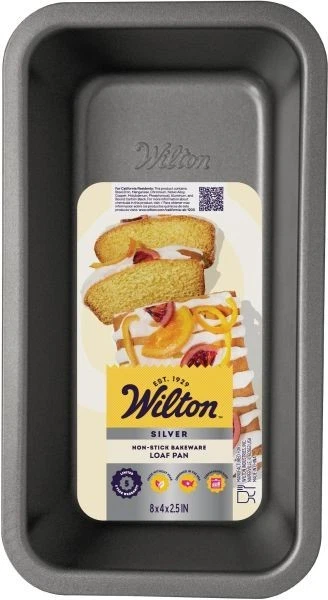 Wilton Silver Non-Stick Loaf Pan 8×4 in – PFAS-Free Steel Bakeware, 191011502
Opens in a new window