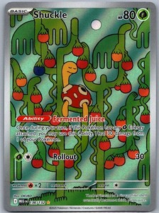 Shuckle 136/132 Mega Evolution Illustration Rare