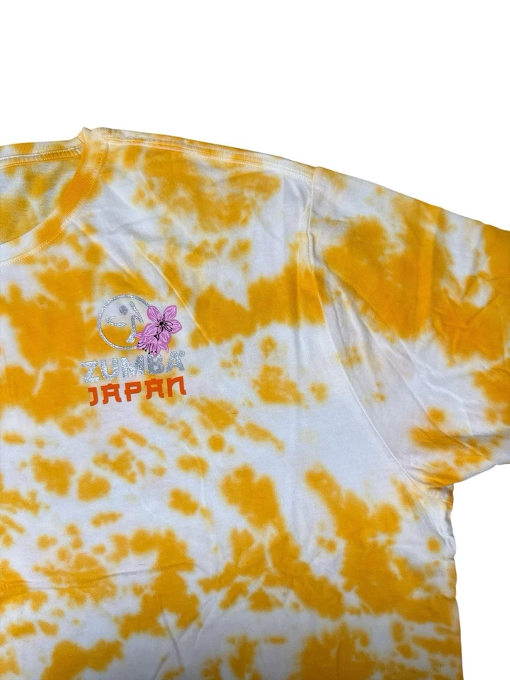 Zumba Japón Mujer Boxy Top Color Naranja y Blanco Talla XS Foto 3 de 3