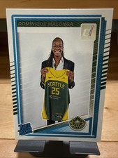 2025 Panini Donruss WNBA Rated Rookie Dominique Malonga #89 Storm