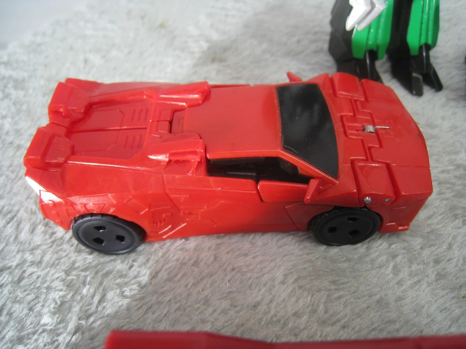 Hasbro Transformers Lot Grimlock Optimus Prime Steeljaw Soundwave Sideswipe - Image 4 of 4