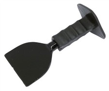 Bolster Chisel 4" (100mm) Rubber Guard Brick Builder Masonry Heavy Duty Concrete
