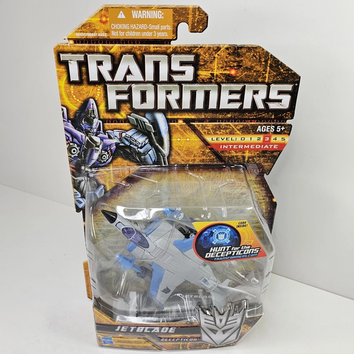 SEALED Transformers Hunt For The Decepticons HFTD Deluxe Class Jetblade New