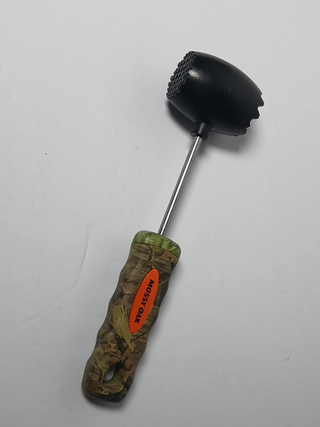 Mossy Oak Meat Tenderizer Hammer Mallet Pounder Camo Finger Grips 13.8 Oz