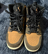 Jordan Air Jordan 1 Mid SE (GS) Dark Chocolate Youth 5.5 DC7248-200