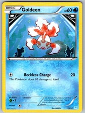 POKÉMON TCG GOLDEEN (26) 26/30 COMMON XY TRAINER KIT: PIKACHU LIBRE & SUICUNE LP