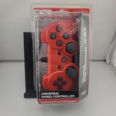 Brand New TTX Tech Universal Wired Controller for PS3/PC/MAC, Red