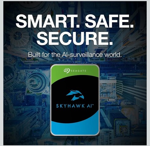 Seagate Skyhawk AI 16TB Internal Hard Drive HDD for DVR NVR Security Camera CCTV - Picture 2 of 6