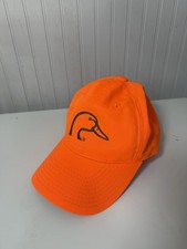 Ducks Unlimited Hat One Size Fits Most Blaze Orange Hunting Cap Safety