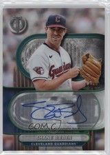 2024 Topps Tribute Tribute Auto Green 54/99 Shane Bieber #TA-SB Auto qf8