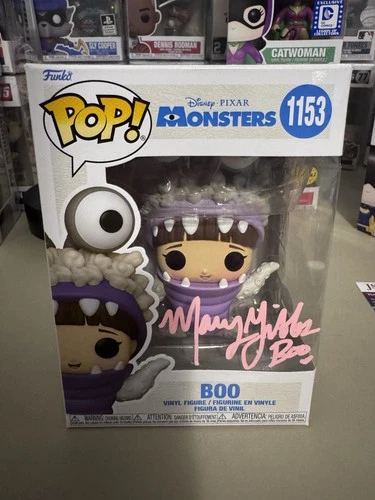 Funko Pop! Disney Pixar Monsters Inc. Boo #1153 Autographed Mary Gibbs JSA COA