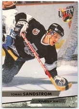1993-94 Fleer Ultra #246 Tomas Sandstrom Los Angeles Kings