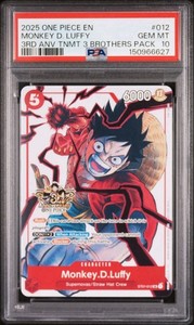3rd Anniversary Luffy | eBay