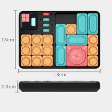 Super Slide Electronic Puzzle Game, 500+ Brain Teaser STEM Travel Toy