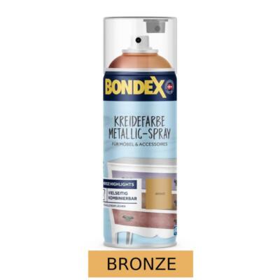 BONDEX Kreidefarbe-Spray für Innen 400 ml Bronze - Vintage Effekt