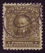 309 (15c Henry Clay) - SUPERB LOOKING - PRETTY DETROIT, MICH Cancel !!