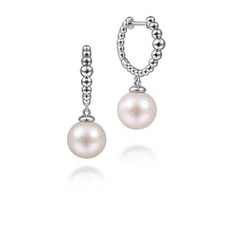 Gabriel & Co. Sterling Silver Cultured Pearl ...