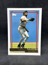 1992 Topps Gold Winners #380 Barry Bonds Pittsburgh Pirates