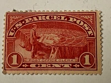 U.S PARCEL POST STAMP SC#Q1 UNUSED