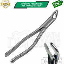 Dental Extracting Forceps #151A Serrated Lower Incisors, Cuspids & Bicuspid G.G