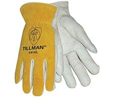 Tillman 1414L 1414 Unlined Cowhide Leather Drivers Glove, Cowhide Leather, La...
