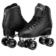 Skate Gear Retro Quad Roller Skates with Structured Boot