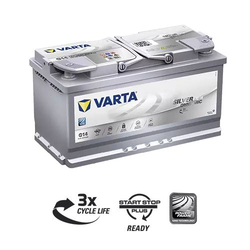 VARTA Silver Dynamic AGM G14, Batteries