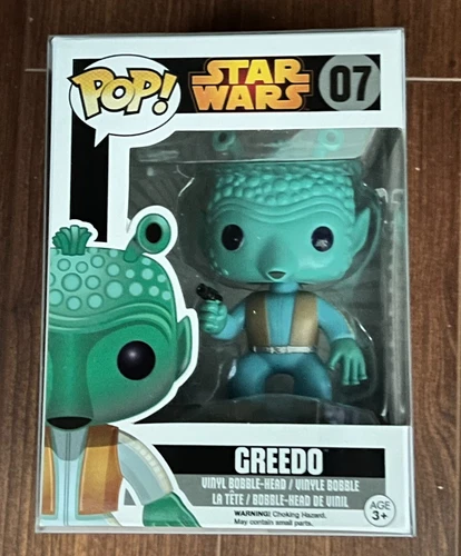 Funko Pop! Star Wars Greedo #07 Black Box Vaulted