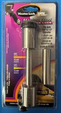 Master Lock Stainless Steel Receiver Lock 1480DAT (Fits 5/8" & 1/2" diameter)