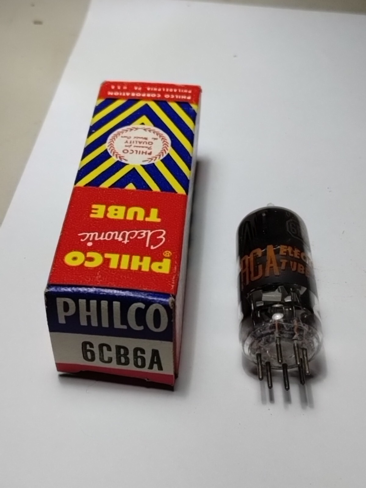 Vintage NOS Philco 6CB6A Vacuum Tube