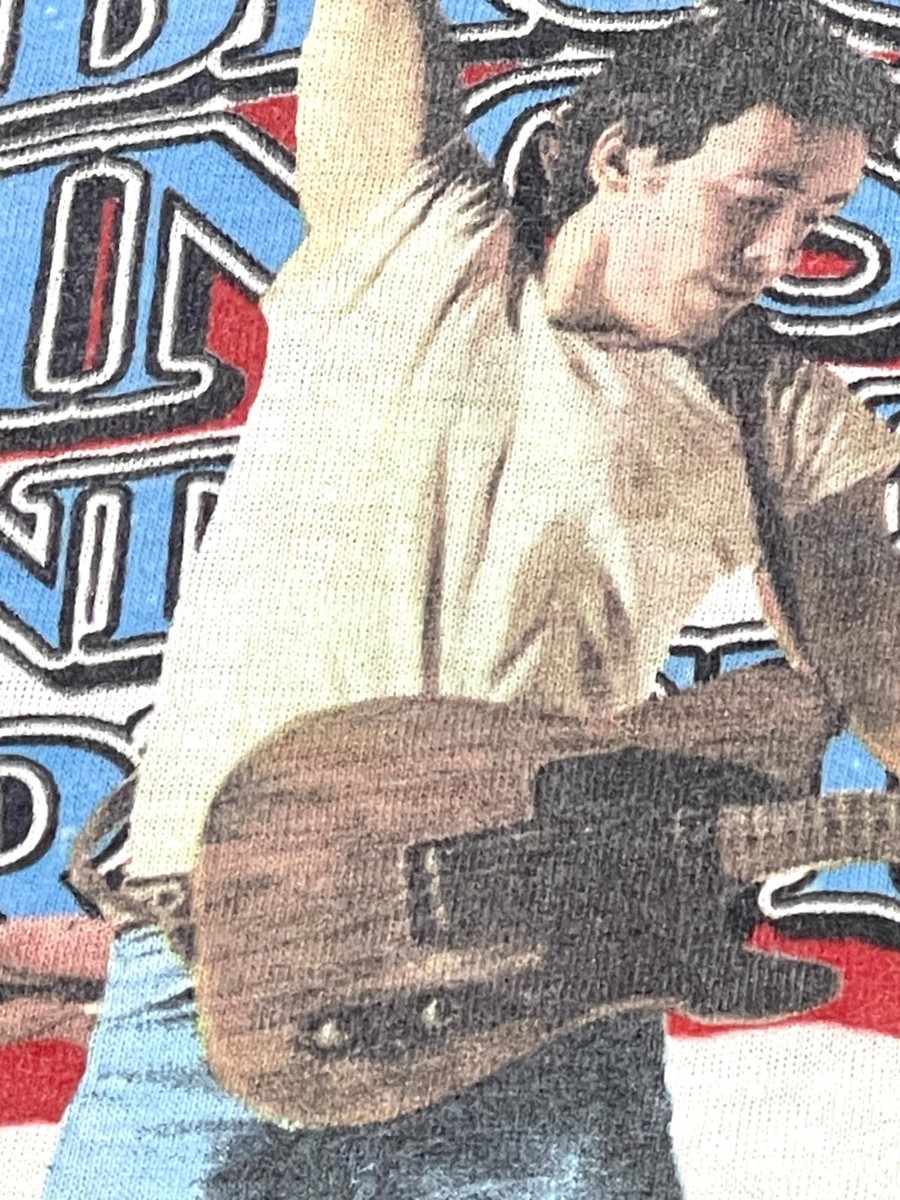 Vintage 1980s Bruce Springsteen Born In The USA Tour Size Lrg