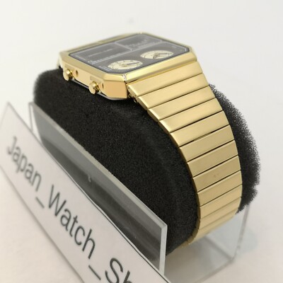 CITIZEN ANA-DIGI TEMP JG2103-72X Brown Gold Reproduction Men's