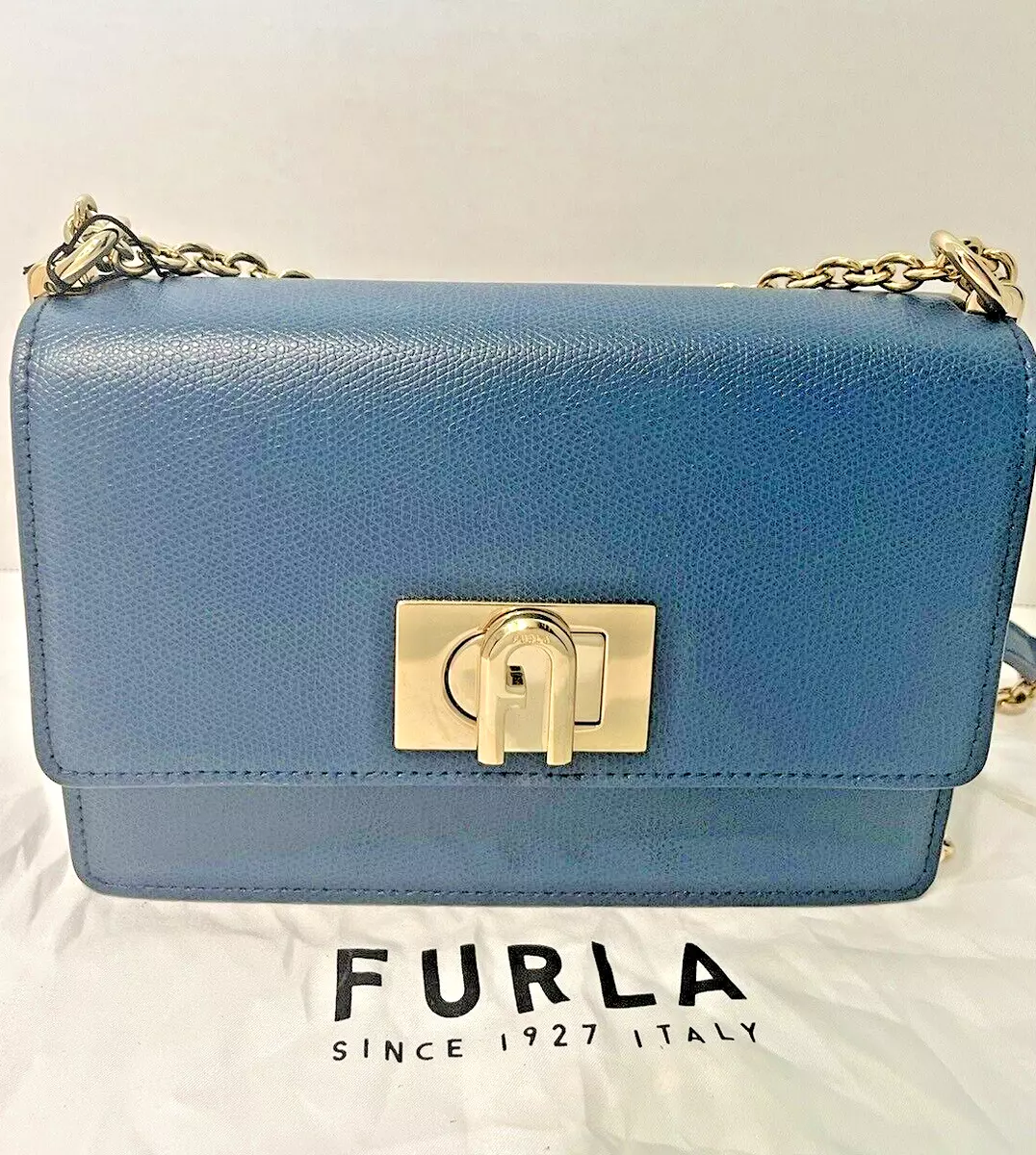 NWT Furla CROSSBODY LEATHER BAG FURLA 1927 MINI SHOULDER FASHION