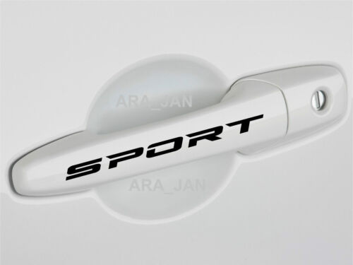 SPORT Decal Sticker Racing Car Door Handle logo emblem Performance Motorsport - Foto 1 di 5