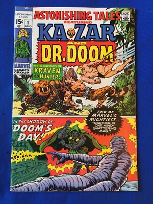 Astonishing Tales #1 FN+ (6.5) ( Vol 1 1970) Dr Doom, Kirby art