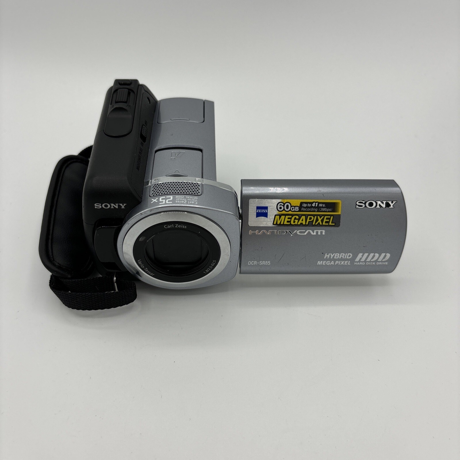 Sony DCRSR85 1MP 60GB Hard Drive Handycam Camcorder 25x Optical Zoom
