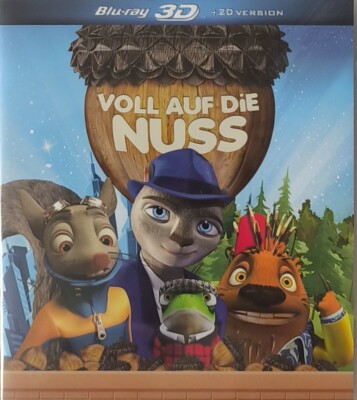 Voll auf die Nuss [3D Blu-ray] von Venokur, Ross | DVD | Zustand sehr gut
