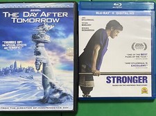 Jake Gyllenhaal 2 Movie Lot Stronger Blu-ray/Day After Tomorrow DVD Please Read